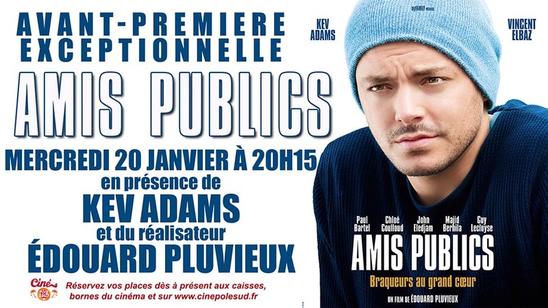 電影-《玩命光頭》Amis publics